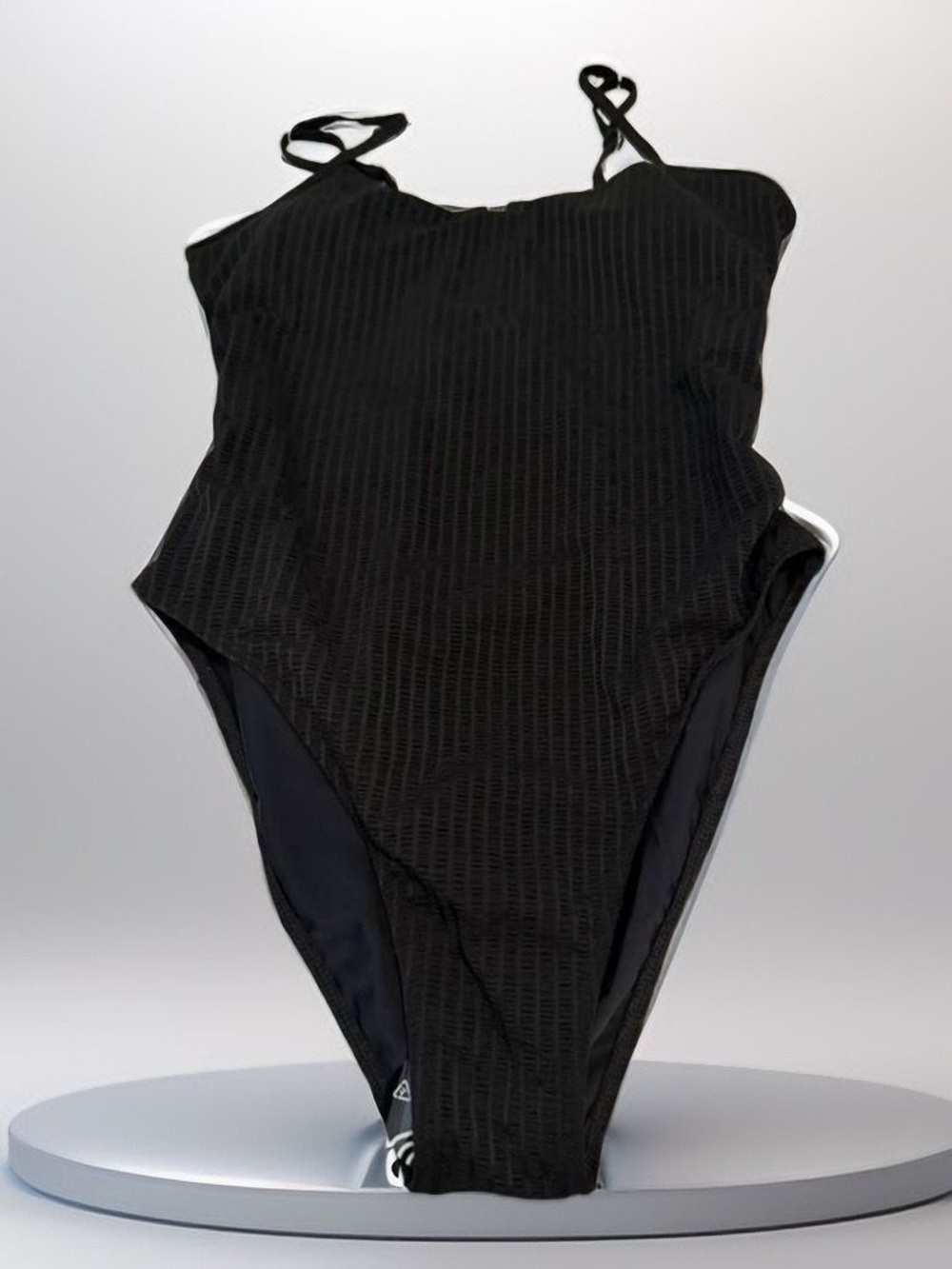 Girls Black One-Piece Swimsuit